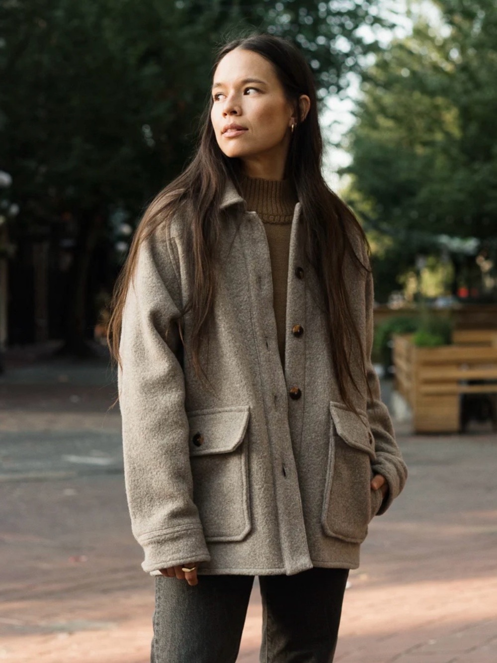 NWT, Anian The Georgia Coat, Made in Canada, Size Medium